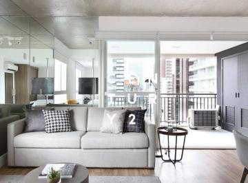 Apartamento · 62m² · 1 Quarto · 1 Vaga · Apartamento em Cidade Monções, São Paulo/SP de 62m² 1 quartos à venda por R$ 890.000,00