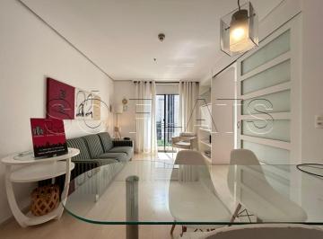 Apartamento · 42m² · 1 Quarto · 1 Vaga · Flat em Itaim Bibi, São Paulo/SP de 42m² 1 quartos para locação R$ 4.000,00/mes