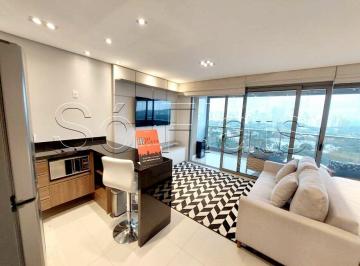 Apartamento · 46m² · 1 Quarto · 1 Vaga · Flat em Pinheiros, São Paulo/SP de 46m² 1 quartos para locação R$ 4.800,00/mes