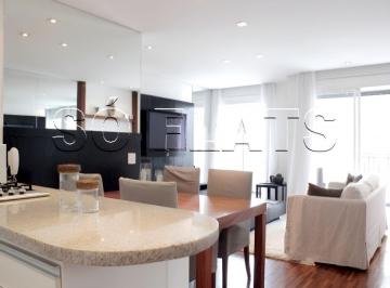 Apartamento · 78m² · 1 Quarto · 2 Vagas · Apartamento em Vila Nova Conceição, São Paulo/SP de 78m² 1 quartos para locação R$ 11.900,00/mes