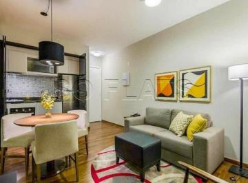 Apartamento · 65m² · 2 Quartos · 1 Vaga · Flat em Brooklin Paulista, São Paulo/SP de 65m² 2 quartos para locação R$ 5.500,00/mes