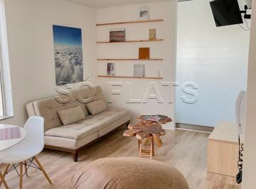 Apartamento · 37m² · 1 Quarto · 1 Vaga · Flat em Vila Nova Conceição, São Paulo/SP de 37m² 1 quartos para locação R$ 6.268,00/mes