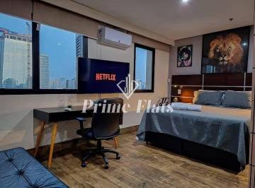 Apartamento de 1 quarto, São Paulo · Flat em Chácara Santo Antônio (Zona Sul), São Paulo/SP de 28m² 1 quartos à venda por R$ 477.000,00