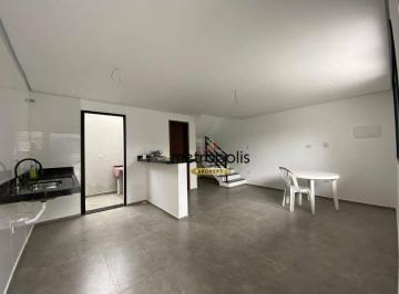 Sala de estar · Sobrado com 2 dormitórios à venda, 113 m² por R$ 731.000,00 - Parque Erasmo Assunção - Santo André/S