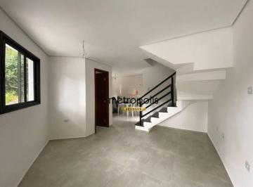 Sala de estar · Sobrado com 2 dormitórios à venda, 96 m² por R$ 731.000,00 - Parque Erasmo Assunção - Santo André/SP