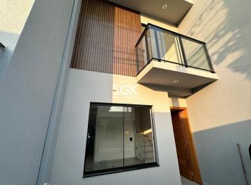 Casa · 80m² · 2 Quartos · 2 Vagas · Sobrado Geminado de Esquina com 2 Dormitórios (1 Suíte) no Santa Catarina