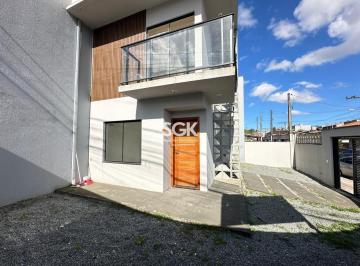 Casa · 80m² · 2 Quartos · 2 Vagas · Sobrado Geminado de Esquina com 2 Dormitórios (1 Suíte) no Santa Catarina
