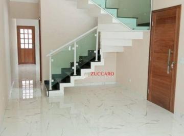 6c0b55fbbc499ef353334e917ed9b881646c75d0 · Sobrado com 3 dormitórios à venda, 110 m² por R$ 599.900,00 - Jardim Santa Cecília - Guarulhos/SP