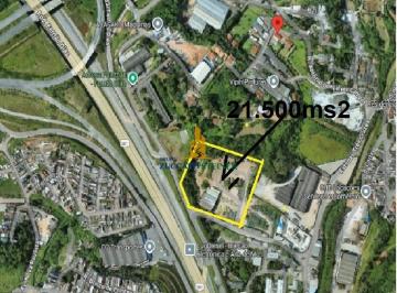 988f9c11d59cda6f7aa56228485ea0f536fd4377 · Área com galpão para alugar, 21500 m² por R$ 91.000/mês - Três Cruzes - São Paulo/SP