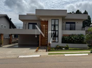 Casa · 401m² · 3 Quartos · 6 Vagas · Sobrado de Alto Padrão em Condomínio Clube em Atibaia.