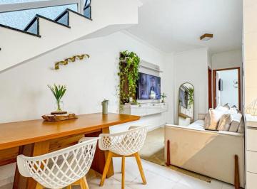 Apartamento · 90m² · 2 Quartos · 1 Vaga · Cobertura à Venda com 02 Dormitórios na Vila Lutécia - Santo André/SP