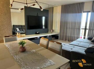 78470c932fb2dd5f201bbfdd7003ed78a99ede23 · Apartamento com 3 dormitórios à venda, 100 m² por R$ 799.000 - Jardim Santa Marta - Cuiabá/MT