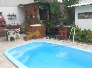 Foto 01 · Casa disponível para locação definitiva localizada dentro de condomínio fechado em Ubatuba, SP.