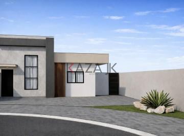 Perspectiva da fachada · Comprar/vendo: Casa térrea, em construção, a venda no Residencial Santa Giovana, Jundiaí, SP com 3 s
