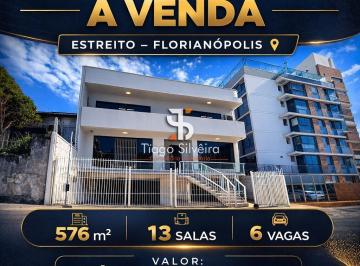 Comercial · 576m² · 6 Vagas · Prédio Comercial à Venda no Estreito – Florianópolis