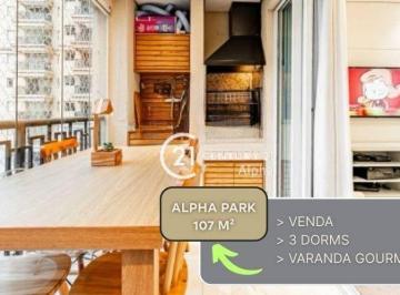 e7daf5bb10a8431014324f543572df2e63284540 · Apartamento à venda, 107 m² por R$ 1.600.000,01 - Sítio Tamboré Alphaville - Barueri/SP