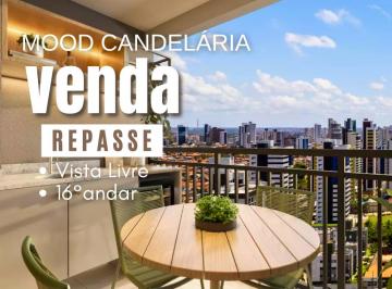 Apartamento en Venda de 3 quartos Candelária · REPASSE Mood Candelaria 3/4 sendo 1 suite ÚLTIMO ANDAR COM VISTA LIVRE - MD