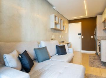 Apartamento · 43m² · 1 Quarto · 1 Vaga · Apartamento mobiliado 43m² - 1 Dorm com suíte, 1 vaga e varanda - Brooklin