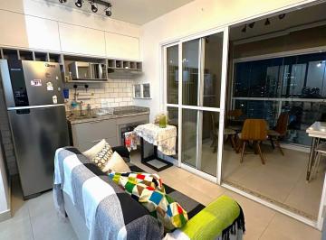 Apartamento · 35m² · 1 Quarto · 1 Vaga · Apartamento 35m2 mobiliado - 1 Suíte com vaga de garagem - Campo Belo