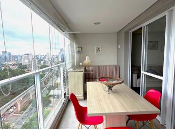 Apartamento · 43m² · 1 Quarto · 1 Vaga · Apartamento 43m² | 1 Dormitório com Suíte, varanda grill e 1 vaga – Brooklin