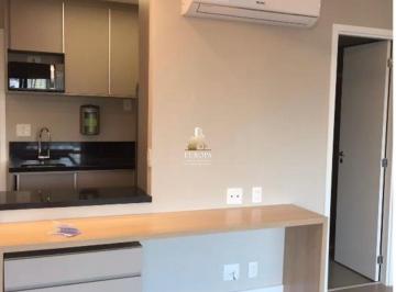Apartamento · 41m² · 1 Quarto · 1 Vaga · Studio 41m2 Reformado e Mobiliado - 1 quarto com varanda e vaga - Brooklin