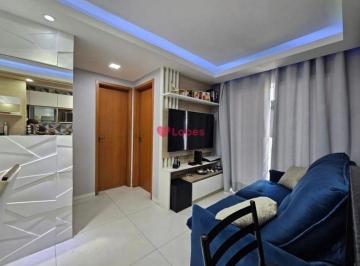 Apartamento · 47m² · 2 Quartos · 1 Vaga · Luxuoso 2qts todo decorado no Spazio Imperial Taquara. Entrar e morar