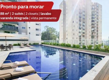 Apartamento de 2 quartos, São Paulo · Pronto para morar: 88 m² com 2 suítes, varanda integrada, vista permanente e lazer completo.