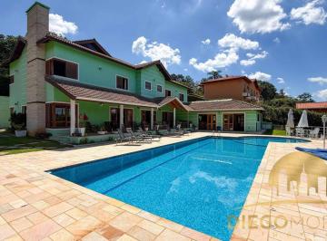 Rural · 590m² · 7 Quartos · 10 Vagas · Chácara de Alto Padrão em Condomínio Fechado em Piracaia | 4.326m²