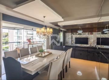 Apartamento · 163m² · 3 Quartos · 3 Vagas · Apartamento mobiliado em cond. clube, com 3 suítes e 163m² para alugar no Ecoville - Curitiba/PR