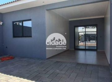 Casa · 90m² · 2 Quartos · 3 Vagas · Casa Residencial à Venda em Cascavel - 2 Quartos com Espaço Gourmet