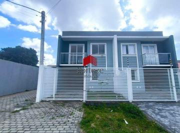 Fachada · Sobrado com 89,32m² 3 quartos, à venda, no bairro Alto Boqueirão em Curitiba