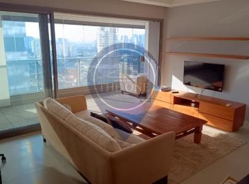 Foto 01 · Apartamento de Alto Padrão para Locação no Brooklin Paulista, São Paulo-SP: 2 Quartos, 2 Suítes, 3 B