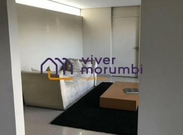 Apartamento · 50m² · 1 Quarto · 1 Vaga · Flat no Real Parque com vista para Ponte Estaiada!