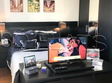 Apartamento · 26m² · 1 Quarto · 1 Vaga · Moema premium | Studio mobiliado no Slaviero 26m² com vaga perto do metrô e Shopping Ibirapuera