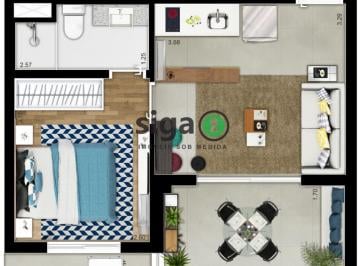 Apartamento · 43m² · 1 Quarto · Apartamento Moderno de 43m² na Chácara Inglesa ? Próximo ao Metrô Praça da Árvore