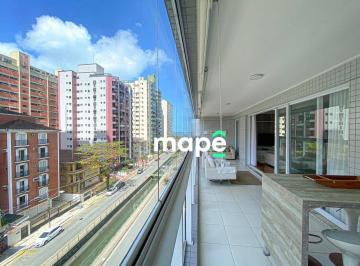 e314cdfe3c5da714616ab1516e114974be01ed3f · Apartamento com 3 dormitórios para alugar, 160 m² por R$ 17.000,00/mês - Embaré - Santos/SP