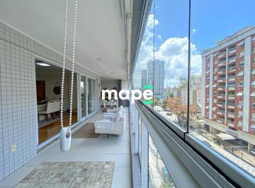8d9d04b8356f7a522c70744636592b49c97fea85 · Apartamento com 3 dormitórios para alugar, 160 m² por R$ 19.000,00/mês - Embaré - Santos/SP