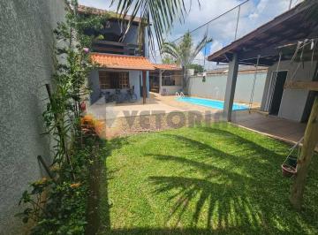 a38fc3f4cd3d4f9fa9f353d6e25f7ef86e1b9546 · Sobrado com 3 dormitórios à venda, 250 m² por R$ 700.000,00 - Jardim Jaqueira - Caraguatatuba/SP