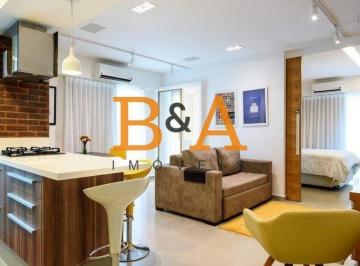 Apartamento · 57m² · 1 Quarto · 1 Vaga · B&amp;amp;A Vende Apartamento com varanda e vista para o Cristo Redentor - Porteira fechada