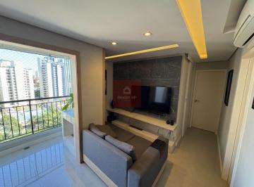 Apartamento · 57m² · 1 Quarto · 1 Vaga · Apartamento para locação na Vila Mariana - 1 suíte + 1escritório 1 vaga de garagem semi mobiliado!