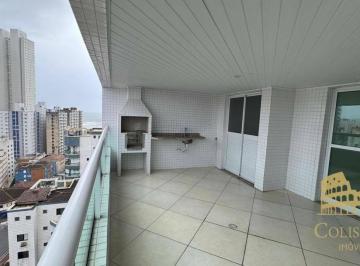 3ec397b0cbb8538942c979ba58a5646deaac638a · Apartamento com 4 dormitórios à venda, 157 m² por R$ 1.200.000,00 - Vila Guilhermina - Praia Grande/