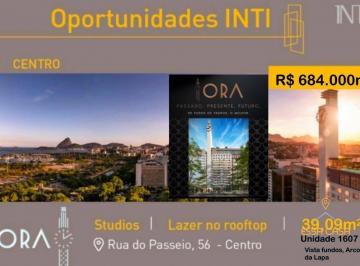 92626eeafb67c26db5f22419d65c48fdafa25a57 · Apartamento com 1 dormitório à venda, 39 m² por R$ 684.000,00 - Centro - Rio de Janeiro/RJ