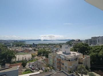 Apartamento · 49m² · 1 Quarto · 1 Vaga · Apartamento à venda com 1 dormitório e vista para o mar no Itacorubi - Florianópolis/SC | Sacada com