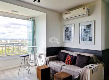 Apartamento · 51m² · 2 Quartos · 1 Vaga · Apartamento de 2 dormitórios e 1 vaga de garagem, no bairro Humaitá, em Porto Alegre.