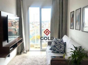 5f18c39b3be891277d294cde87e116d0373ce60c · Apartamento com 2 dormitórios à venda, 54 m² - Parque das Nações - Santo André/SP