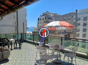 Apartamento · 250m² · 3 Quartos · 1 Vaga · COBERTURA DUPLEX VISTA MAR VAGA NA ESCRITURA!