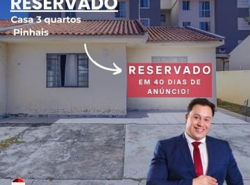 Casa de 3 quartos, Pinhais · CASA TÉRREA EM CONDOMÍNIO 3 QUARTOS 1 BANHEIRO 2 VAGAS - WEISSOPOLIS