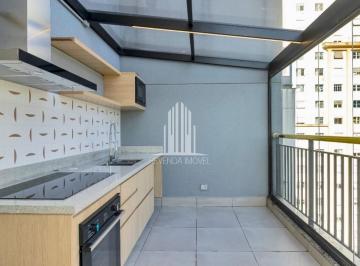 Foto 01 · Apartamento à venda em Santo Amaro, São Paulo-SP: 1 quarto, 1 sala, 1 banheiro, 1 vaga, 70m² de luxo