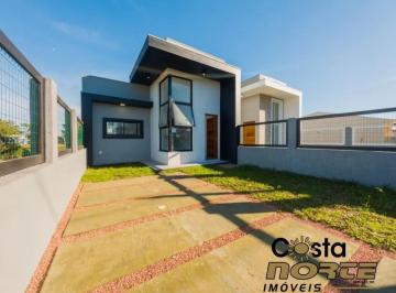 Casa · 64m² · 2 Quartos · 1 Vaga · Casa Geminada NOVA em Nova Tramandaí 