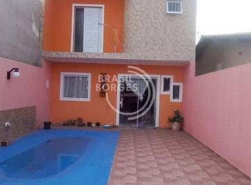 Casa · 130m² · 3 Quartos · 2 Vagas · Casa - Sobrado com 3 dormitórios e suíte, área de lazer com Piscina